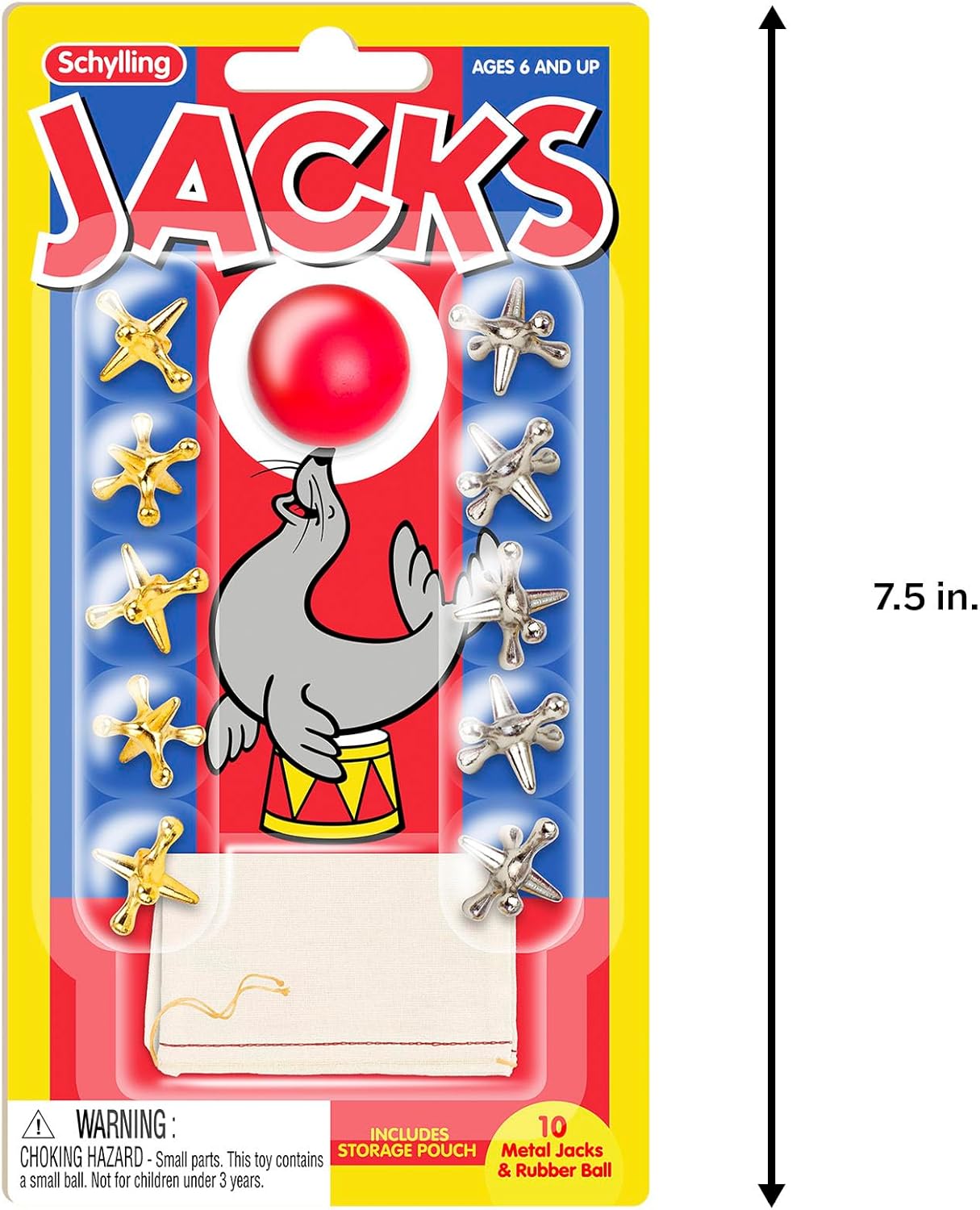 Metal Jacks and Rubber Ball Set - Image 6